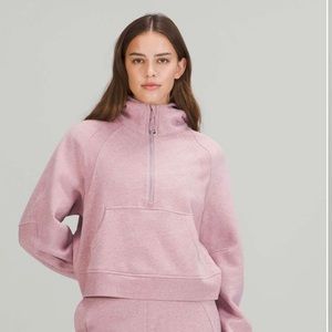 Lululemon Scuba Heathered Pink Taupe XS/S